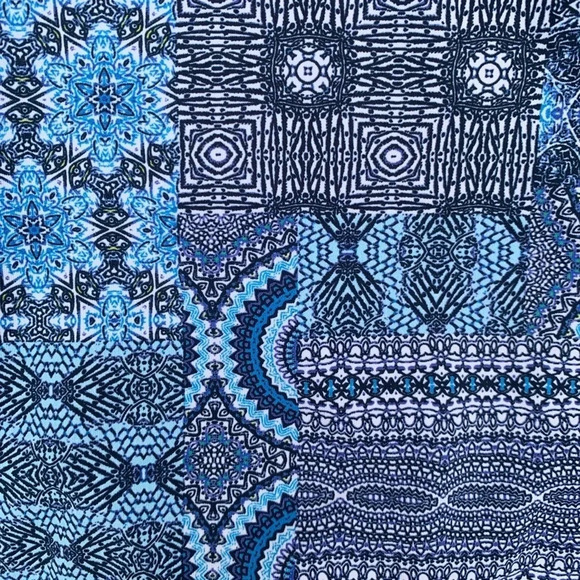 NWT Sunseeker Swimwear One Piece Printed Modest Swimsuit with attached skirt - Picture 6 of 13